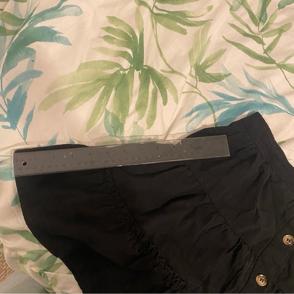 Black High Waisted Women's Skirt - Picture 6 of 7